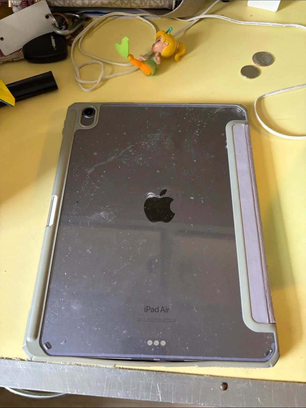Tablet with Silver Stylus - Gray/Silver Apple IPad Air